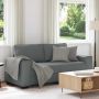 Dvivietė sofa, tamsiai pilka, 180x77x82 cm, audinys