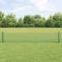 Tvora su stulpais Žalia 0,4 x 10 m Plienas ir PVC