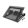Natec | Laptop Cooler Pad, 2 Fans | Tern 2 Plus | Black