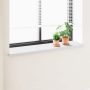 Langų palangė Balta 120 x 40 x 4,5 cm PVC