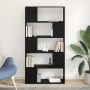TV spintelių komplektas Juoda 80 x 24 x 156 cm Apdirbta mediena
