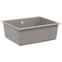Kriauklė Pilka 530 x 460 mm 80% Kvarcas ir 20% Derva