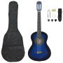 Klasikinės gitaros rinkinys pradedantiesiems, 8 dalių, 1/2 34