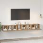 TV spintelių komplektas 4 pcs Amatininkų ąžuolas