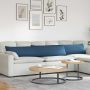 Sofa Pagalvės 2 pcs Mėlyna 200 x 40 cm audinys