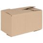 Sulankstoma dėžė 50 pcs Natūrali 24 x 13 x 13 cm Kartonas