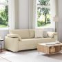 Sofa Kreminė 219 x 80 x 82 cm audinys