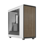 Fractal Design Computer Case | North XL | Chalk White TG Clear | ATX
