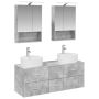 Vonios baldų rinkinys 5 pcs Betono pilka