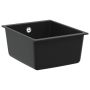 Kriauklė Juoda 370 x 460 mm 80% Kvarcas ir 20% Derva