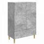 Kabalas Betono pilka 66 x 34,5 x 95 cm Apdirbta mediena