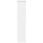 Naktinis roletas baltos spalvos 40x230 cm audinio plotis 35,7cm