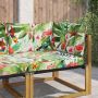 Lauko sofa pagalvėlė 3 pcs spalvingas Poliesteris