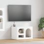 Televizoriaus spintelė Balta 60 x 35 x 40 cm Apdirbta mediena
