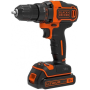BLACK & DECKER 18V , 2x1.5 Ah Cordless drill driver | BDCDD186KB-QW
