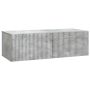 Sieninė TV spintelė Betono pilka 98 x 41 x 30 cm