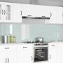 Virtuvės užpakalinė plokštė 2 pcs Balta 120 x 60 cm