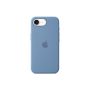 Apple iPhone 16e Silicone Case – Winter Blue | Apple