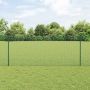 Tvora su stulpais Žalia 1 x 50 m Plienas ir PVC