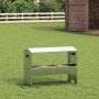 Gyvulių pašarų lova Sidabro 79 x 35 x 62 cm Cinkuota plienas
