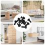 Rankovinės Veržlės 8451 pcs Juoda Geležis
