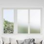 Savaime prisiklijuojanti langų plėvelė Frosted Balta PVC