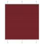 Plisuota žaliuze Bordo raudona 120x150 cm Audinio plotis