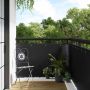 Balkono Ekranas su Skylutėmis Juoda