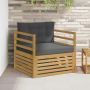 Lauko sofa Balta ir antracito