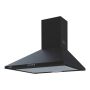 CATA | Hood | OMEGA 600 BK | Wall mounted | Energy efficiency class C | Width 60 cm | 645 m³/h | Mechanical | LED | Black