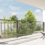 Skaidrus brezentas su ąselėmis 1x10 m PVC