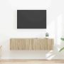 TV sieninė spintelė 2 pcs Sonoma 60 x 31 x 29,5 cm