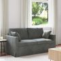 Sofa Tamsiai pilka 158 x 78 x 80 cm Aksomas