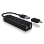 RaidSonic įkrovimo stotelė Icy Box IB-HUB1419-LAN
