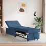 Ištraukiama sofa-lova Mėlyna 194 x 50 x 82 cm fanera