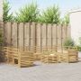 Lauko sofos komplektas 10 pcs Balta 59 x 59 x 37 cm