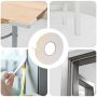 Savigautinė putų juosta 10 pcs Balta 10mm x 10m CR putplastis
