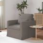 Sofa Taupe 78 x 78 x 80 cm audinys