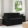 Sofa Juoda 158 x 78 x 80 cm Aksomas