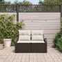Sodo sofa Ruda 124 x 62 x 69cm poliratanas