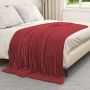 Mesti antklodės 6 pcs Bordo raudona 200 x 150 cm Flysas
