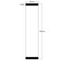 Dušo kabinos šoninis stiklas tiesus 360x1605 mm 2011 grey 3.134
