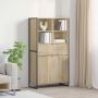 Kabalas 2 pcs Sonoma 81 x 36 x 150.5 cm Apdirbta mediena