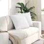 Sofa Pagalvės 2 pcs Balta 50 x 50 cm audinys