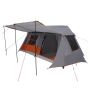 Tunelinė palapinė Pilka ir oranžinė 400 x 278 x 182 cm