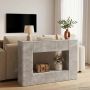 Konsolinis stalas Dryžuotas Betono Pilka 101 x 29 x 74 cm