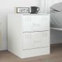 Spintelės Rankenos 2 pcs Balta 85 x 45 mm Metalas