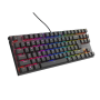 Genesis | THOR 303 | Mechanical Gaming Keyboard | Wired | US | Outemu Peach Silent | Black