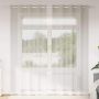 Voile Užuolaida 2 pcs Kreminė 225 x 140 cm Poliesteris