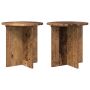 Augalų stovas 2 pcs Sendintos medienos 40 x 40 x 40 cm
